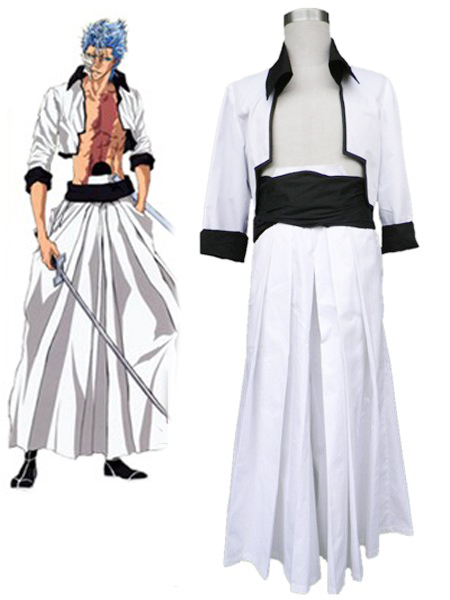 Bleach The Sexta Espada No 6 Grimmjow Jaegerjaquez Kimono Uniform Cosplay Costumes